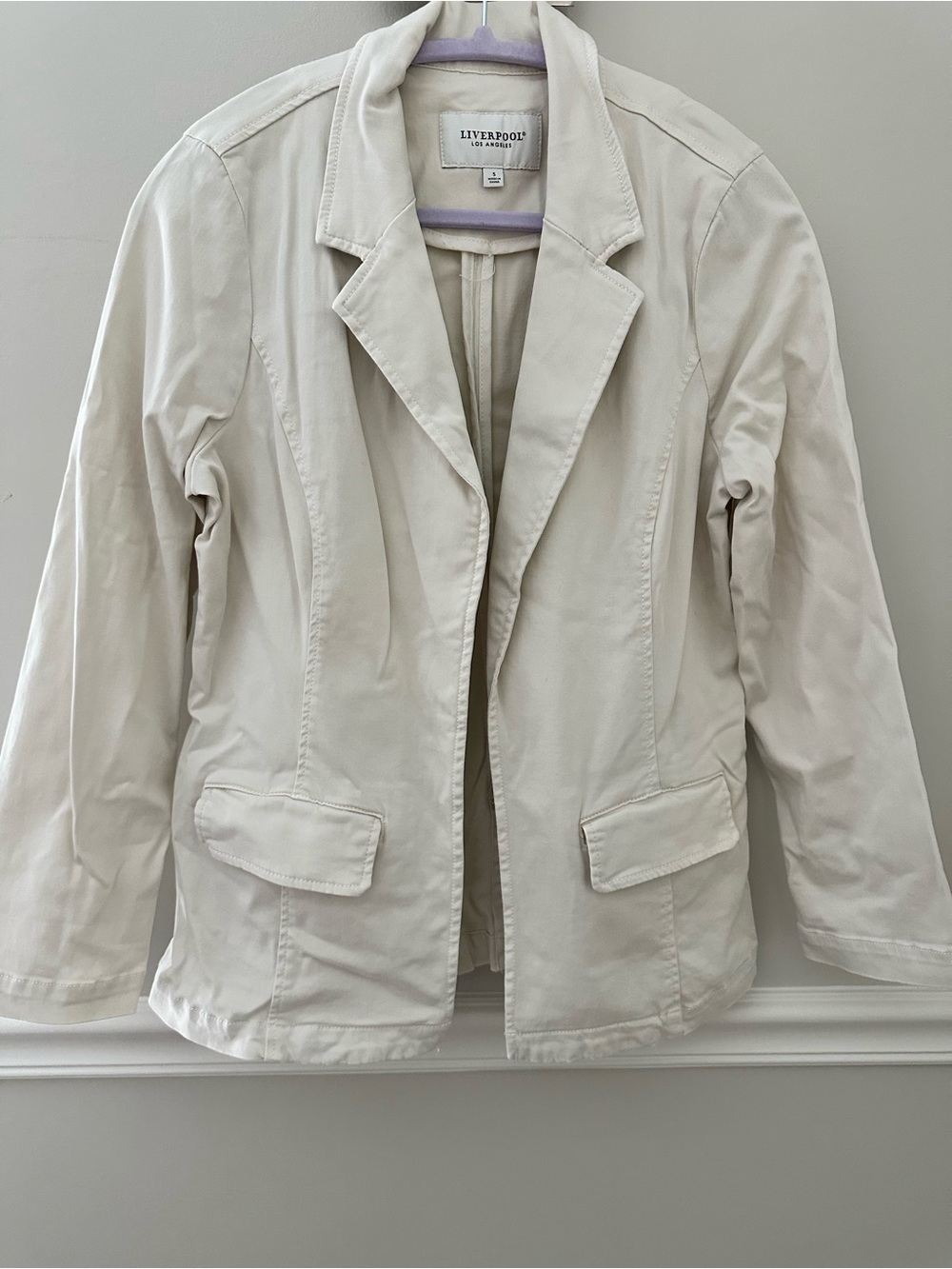 Liverpool Cream Off-white Tailored Blazer Jacket Small